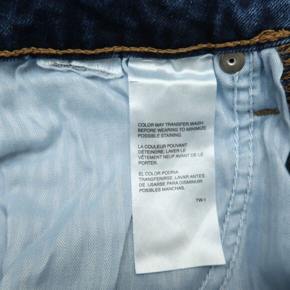 Calvin Klein Jeans Women's Size 2 Blue Mid-Rise Skinny Denim 30" Inseam Stretch - Picture 10 of 16